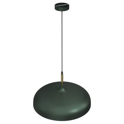 Brilagi - Підвісна люстра ABRAHAM 1xE27/60W/230V діаметр 45 см зелений