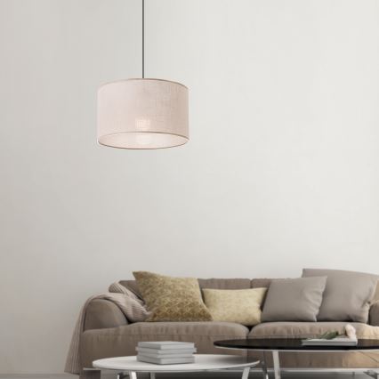 Brilagi - Підвісна люстра ANTHONY 1xE27/60W/230V дуб/бежевий