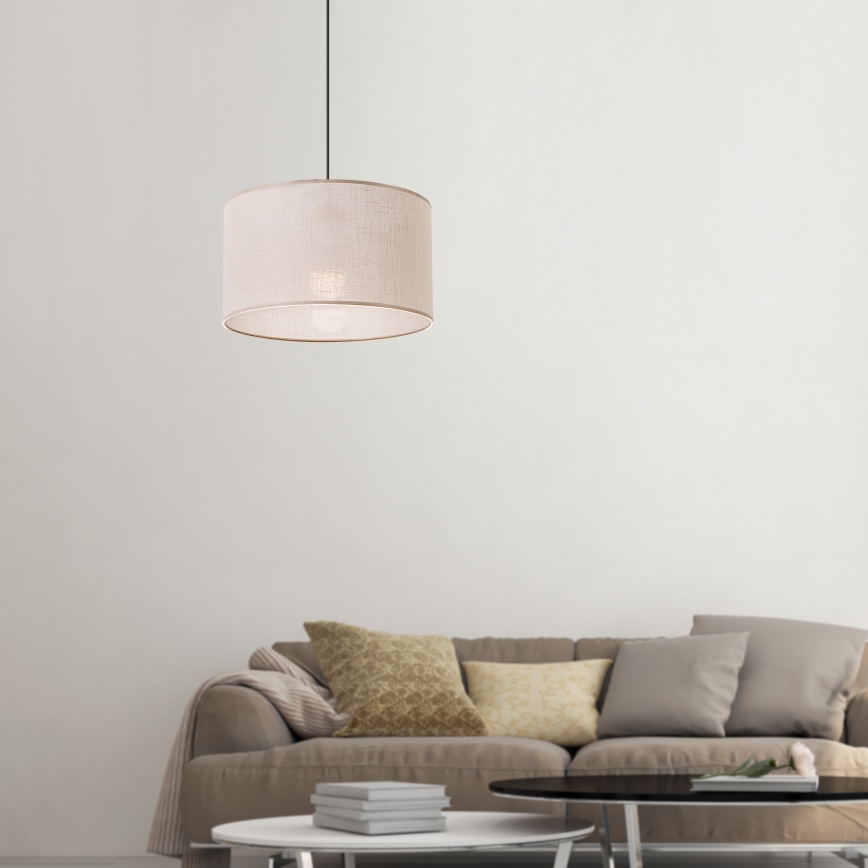 Brilagi - Підвісна люстра ANTHONY 1xE27/60W/230V дуб/бежевий