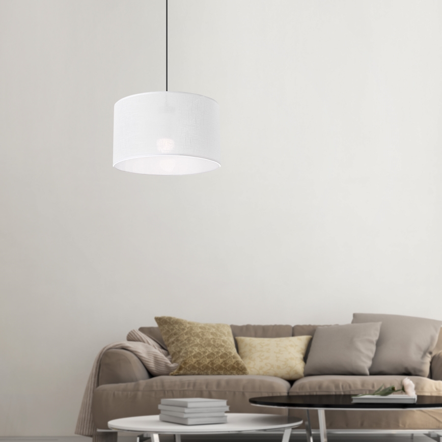 Brilagi - Підвісна люстра ANTHONY 1xE27/60W/230V дуб/білий