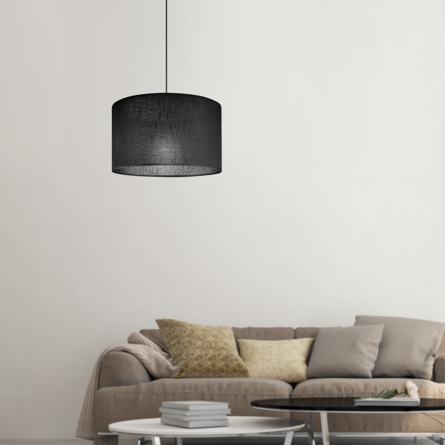 Brilagi - Підвісна люстра ANTHONY 1xE27/60W/230V дуб/чорний