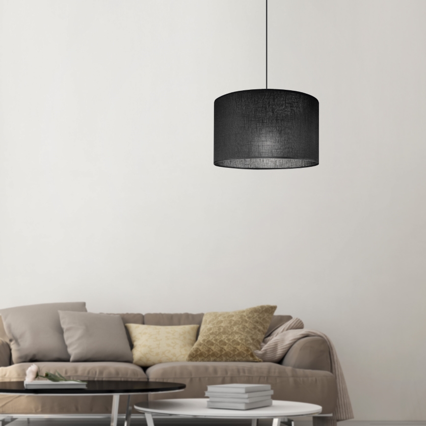 Brilagi - Підвісна люстра ANTHONY 1xE27/60W/230V дуб/чорний
