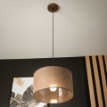 Brilagi - Підвісна люстра ANTHONY 1xE27/60W/230V дуб/коричневий