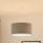 Brilagi - Підвісна люстра BOUCLE ROLLER 1xE27/15W/230V діаметр 45 см сірий