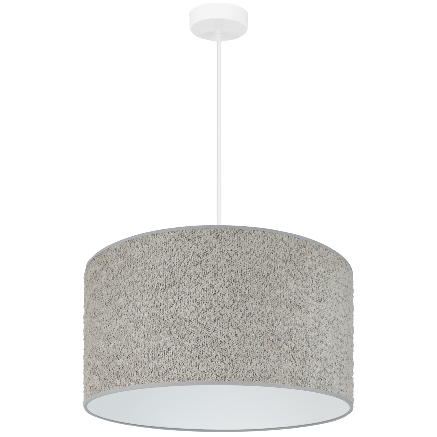 Brilagi - Підвісна люстра BOUCLE ROLLER 1xE27/15W/230V діаметр 45 см сірий