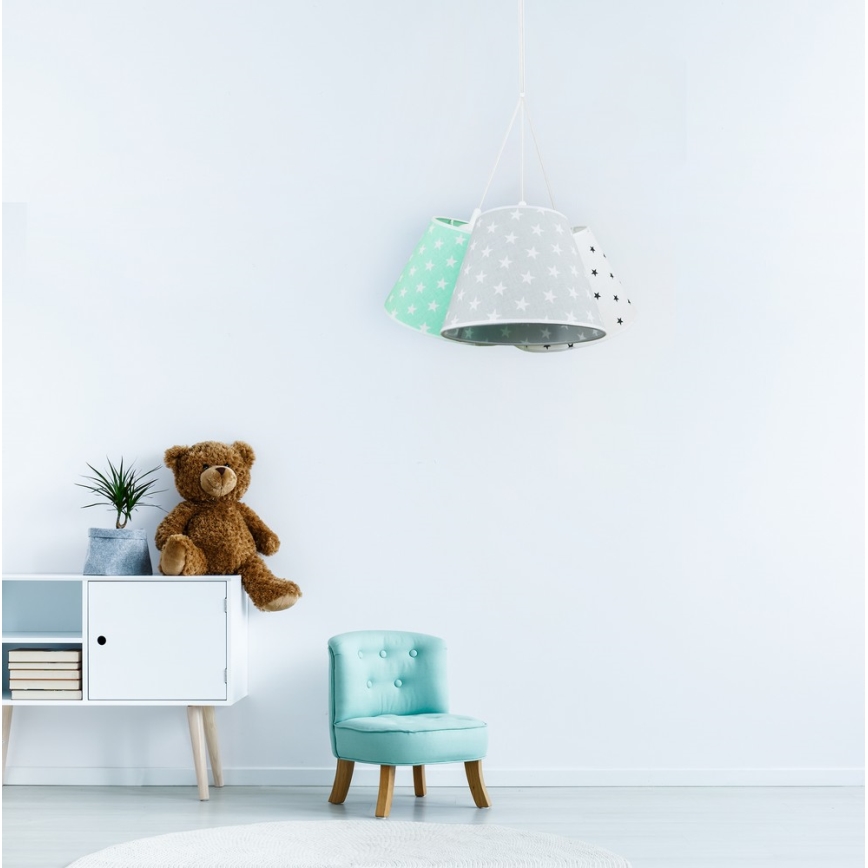 Brilagi - Підвісна люстра CARPI 3xE27/60W/230V