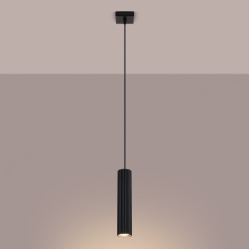 Brilagi - Підвісна люстра CRESTO 1xGU10/10W/230V чорний