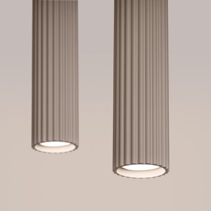 Brilagi - Підвісна люстра CRESTO 2xGU10/10W/230V taupe