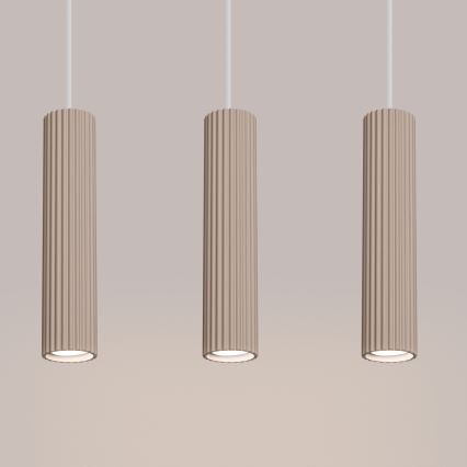 Brilagi - Підвісна люстра CRESTO 3xGU10/10W/230V taupe