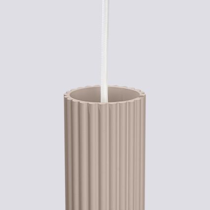 Brilagi - Підвісна люстра CRESTO 3xGU10/10W/230V taupe