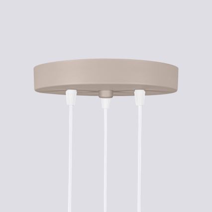 Brilagi - Підвісна люстра CRESTO 3xGU10/10W/230V taupe