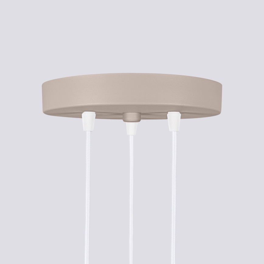 Brilagi - Підвісна люстра CRESTO 3xGU10/10W/230V taupe