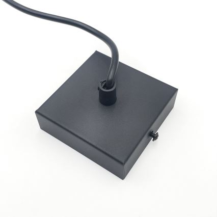 Brilagi - Підвісна люстра CRISPINA на тросі 1xGU10/10W/230V чорна