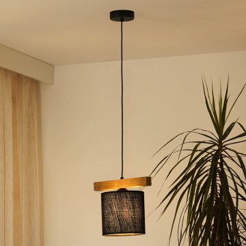 Brilagi - Підвісна люстра FOREST 1xE27/15W/230V сосна/чорний