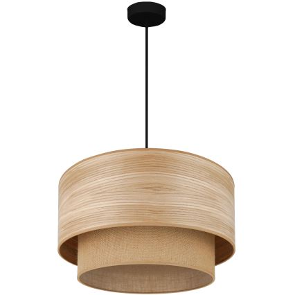Brilagi - Підвісна люстра MONTANA BOHO 1xE27/15W/230V діаметр 45 см коричневий/чорний