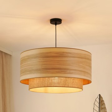 Brilagi - Підвісна люстра MONTANA BOHO 1xE27/15W/230V діаметр 60 см коричневий/чорний