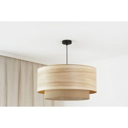 Brilagi - Підвісна люстра MONTANA BOHO 1xE27/15W/230V діаметр 60 см коричневий/чорний