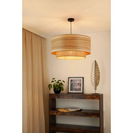 Brilagi - Підвісна люстра MONTANA BOHO 1xE27/15W/230V діаметр 60 см коричневий/чорний