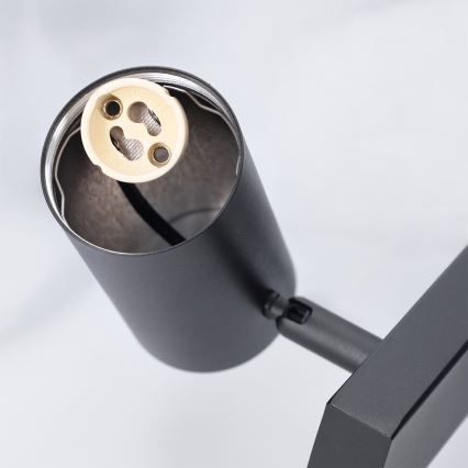 BRILAGI - Підвісна люстра на тросі SELE 4xGU10/30W/230V чорна