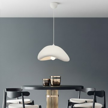 Brilagi - Підвісна люстра на тросі WABI SABI 1xE27/40W/230V діаметр 42 см біла