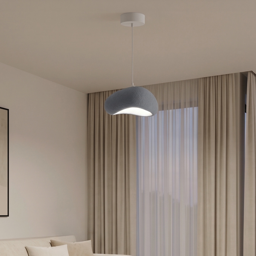 Brilagi - Підвісна люстра на тросі WABI SABI 1xE27/40W/230V Ø 35 см сірий