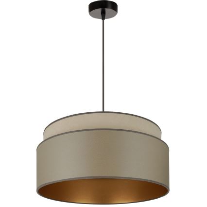 Brilagi - Підвісна люстра OREGON VEGE 1xE27/15W/230V діаметр 45 см сірий