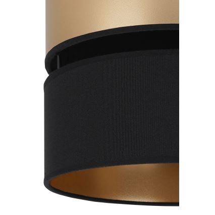 Brilagi - Підвісна люстра ROYAL 1xE27/15W/230V діаметр 25 см чорний/золотий