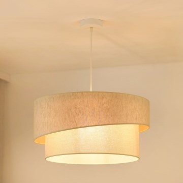 Brilagi - Підвісна люстра SHINE 1xE27/15W/230V діаметр 50 см кремовий