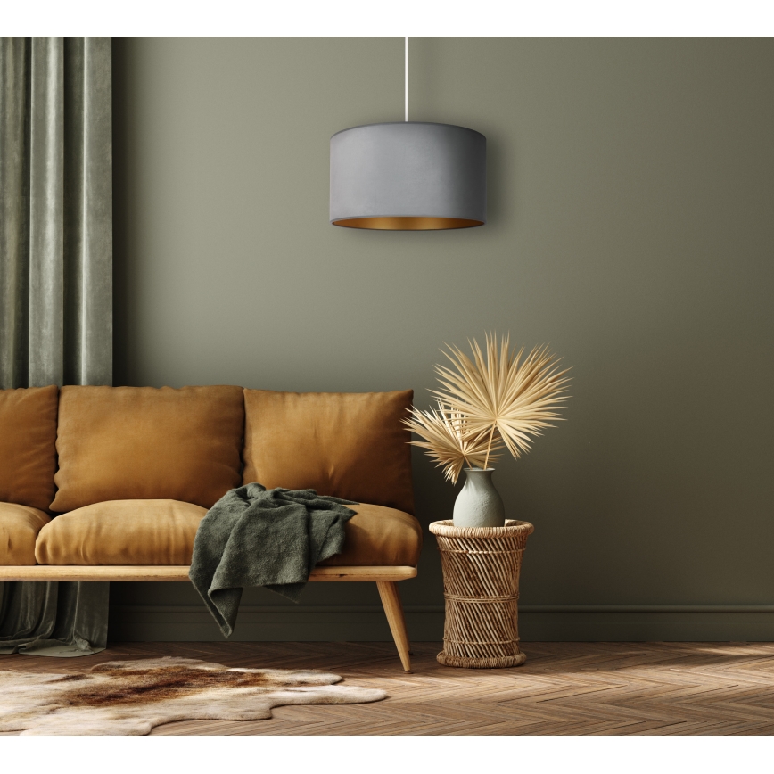Brilagi - Підвісна люстра VELVET 1xE27/40W/230V м'ятний/золотий