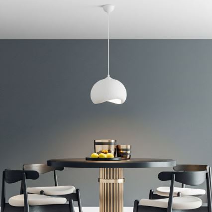 Brilagi - Підвісна люстра WABI SABI на тросі 1xE27/40W/230V, діаметр 34 cm, біла