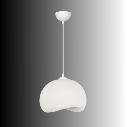 Brilagi - Підвісна люстра WABI SABI на тросі 1xE27/40W/230V, діаметр 34 cm, біла