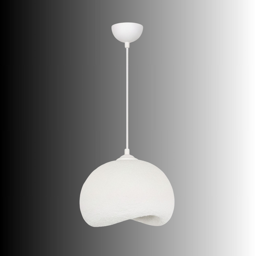 Brilagi - Підвісна люстра WABI SABI на тросі 1xE27/40W/230V, діаметр 34 cm, біла