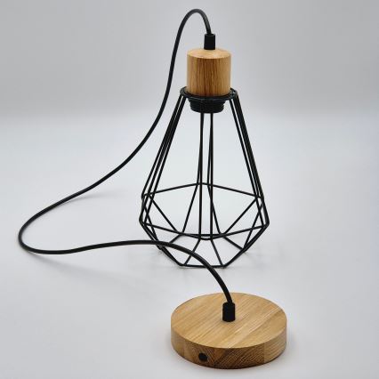 Brilagi - Підвісна люстра WOODY BASKET 1xE27/60W/230V дуб