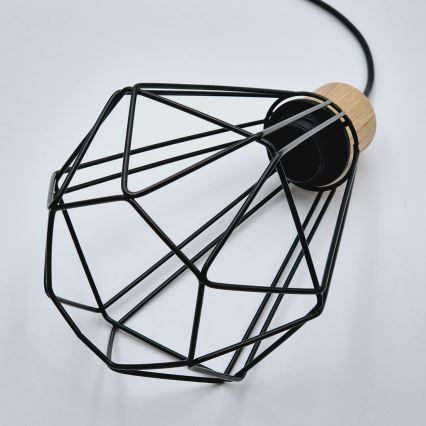 Brilagi - Підвісна люстра WOODY BASKET 2xE27/60W/230V дуб