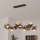 Brilagi - подвесная LED-люстра на тросе MILLA 10xG9/3W/230V коричневая/дымчато-коричневая