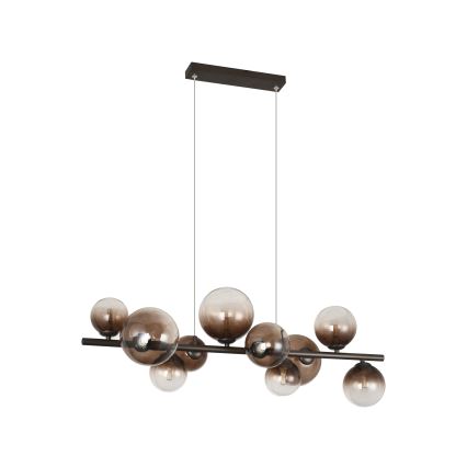 Brilagi - подвесная LED-люстра на тросе MILLA 10xG9/3W/230V коричневая/дымчато-коричневая