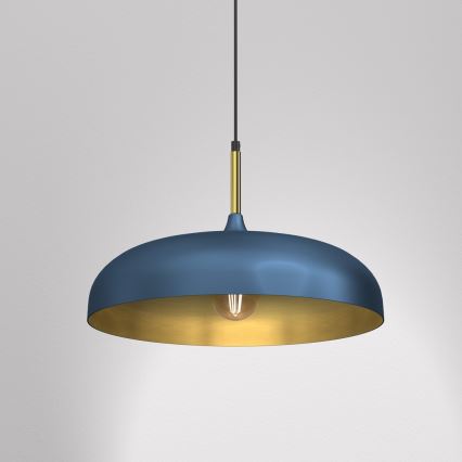 Brilagi - Подвесная люстра ABRAHAM 1xE27/60W/230V диаметр 45 см синий