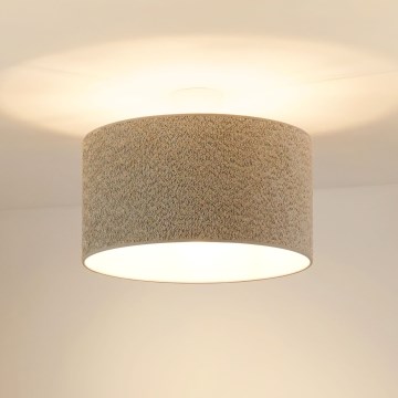 Brilagi - Подвесная люстра BOUCLE ROLLER 1xE27/15W/230V диаметр 45 см серый