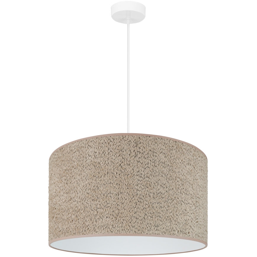 Brilagi - Подвесная люстра BOUCLE ROLLER 1xE27/15W/230V диаметр 45 см коричневый