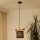 Brilagi - Подвесная люстра FOREST 1xE27/15W/230V сосна/черный