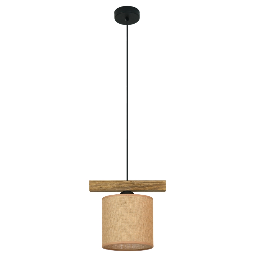 Brilagi - Подвесная люстра FOREST 1xE27/15W/230V сосна/коричневый/черный