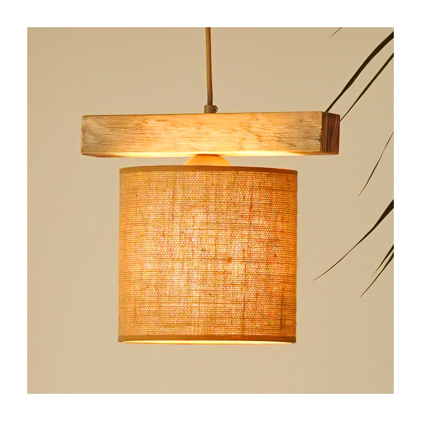 Brilagi - Подвесная люстра FOREST 1xE27/15W/230V сосна/коричневый