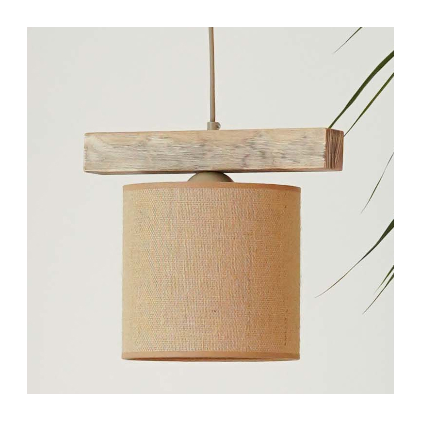 Brilagi - Подвесная люстра FOREST 1xE27/15W/230V сосна/коричневый