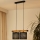 Brilagi - Подвесная люстра FOREST 2xE27/15W/230V сосна/черный