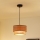 Brilagi - Подвесная люстра MONTANA BOHO 1xE27/15W/230V диаметр 25 см коричневый/черный
