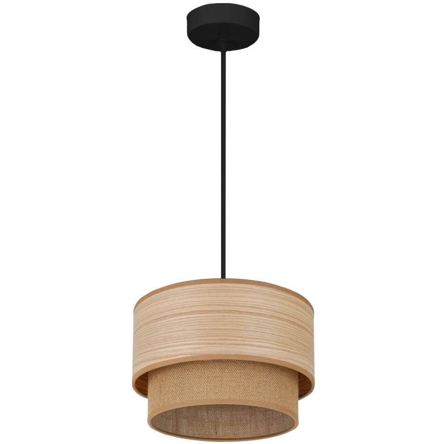 Brilagi - Подвесная люстра MONTANA BOHO 1xE27/15W/230V диаметр 25 см коричневый/черный