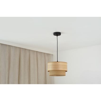 Brilagi - Подвесная люстра MONTANA BOHO 1xE27/15W/230V диаметр 25 см коричневый/черный