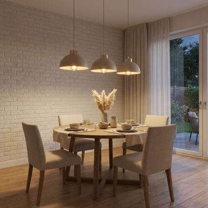 Brilagi - Подвесная люстра на тросе 3xE27/60W/230V бежевый/золотой