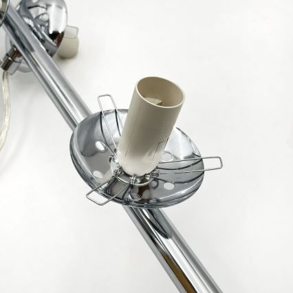 Brilagi - Подвесная люстра на тросе MALONY, 6×E14 / макс. 20 Вт / 230 В, полированный хром