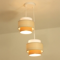 Brilagi - Подвесная люстра на тросе RESNA 2xE27/60W/230V, диаметр 30 см, кремовый/бежевый